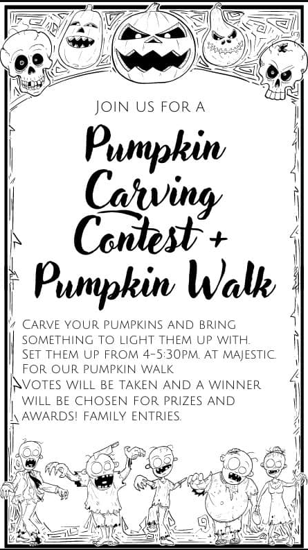 pumpking walk flyer